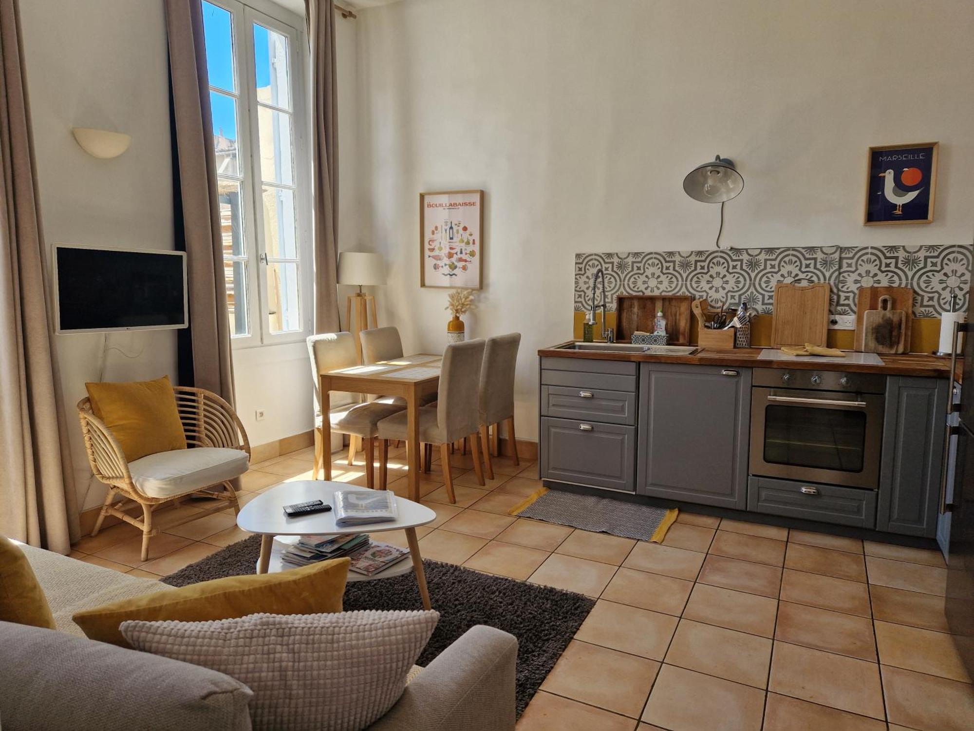 Superbe 2 Pieces Avec Grande Terrasse, Classe *** Marseille Exterior photo